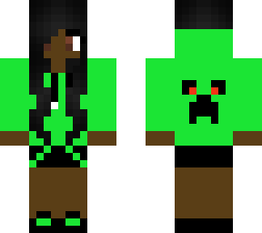 black creeper hoodie girl