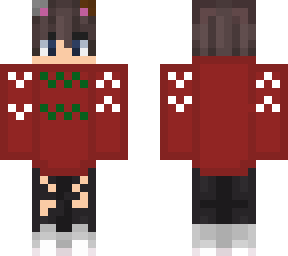 christmas cat boy