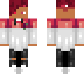 dark red boy