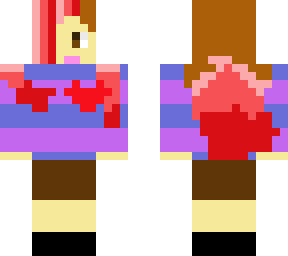 my version of frisk (girl)