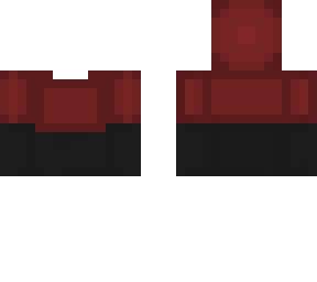 red hoodie