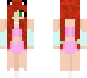 skin de chica pastel