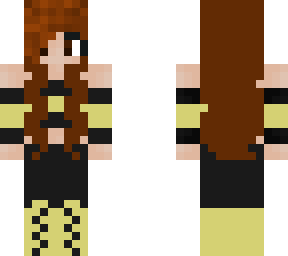 black and yellow gorl