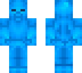corrupted blue steve