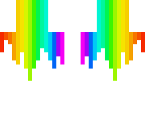 crazy rainbow [white]
