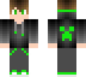 green creeper gamer boy