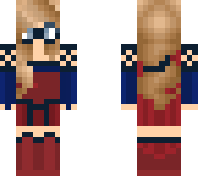 indigo scarlet superhero (contest entry)