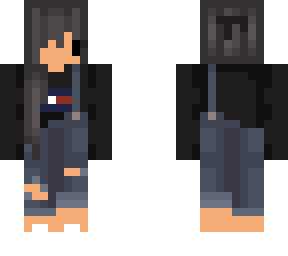 overalls chibi