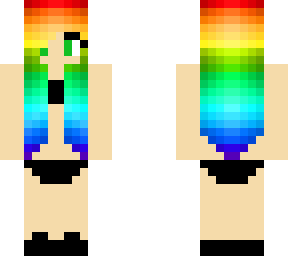 rainbow girl