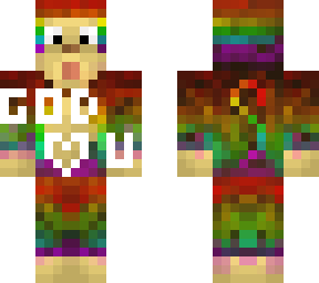 rainbow monkey god loves u