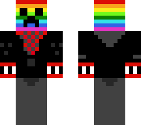 suit buisness rainbow creeper