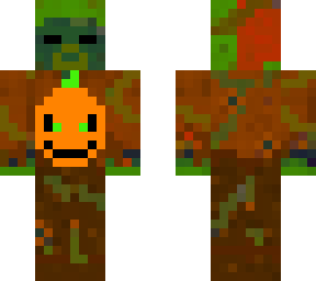 zombie peace steve (halloween skin)