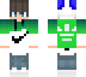 a skin with a lugia hood