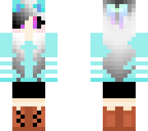 blue fox girl