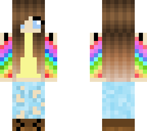 rainbow girl