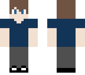 blue shirt guy