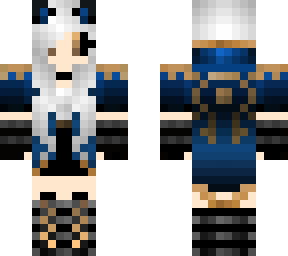 blue wolf princess
