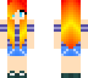 fire-haired girl (hair is not mine)