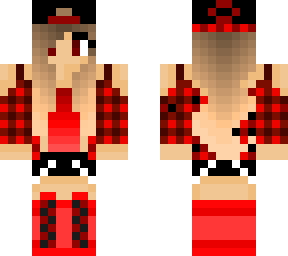 minnas red cool girl