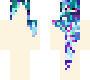 non shaded female galaxy hair base