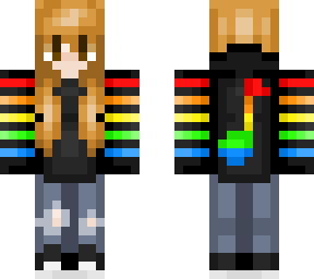 rainbow music girl, entry for millielovelypower's music contest