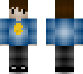 a boy with pac man shirt