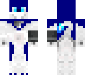 blue sergal with a pipboy