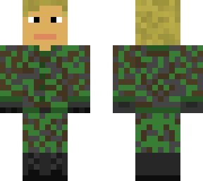 marine in training