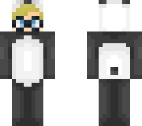 panda with glasses