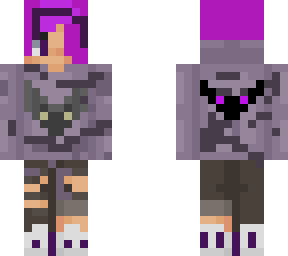 purple bat boy