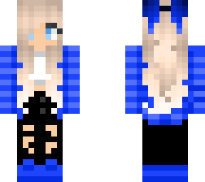 blue girl