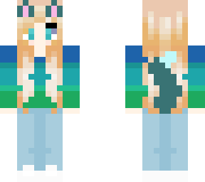 callie - werewolf girl - edit of tgirl2000's cute tomboy skin