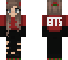 christmas bts girl
