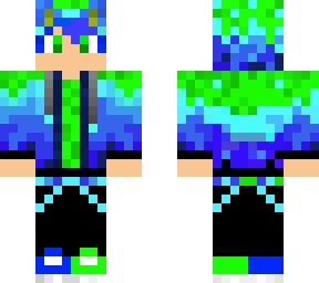 colorful boy skin
