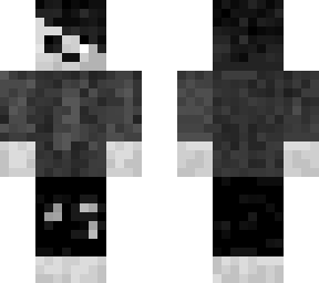 Skull On Half Of Face Minecraft Skins