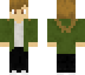 green coat guy
