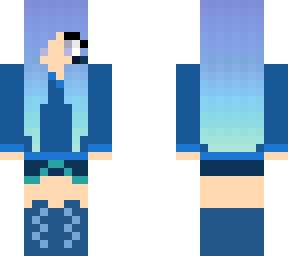 i tried to make one of those cringe-y pvp girl skins help