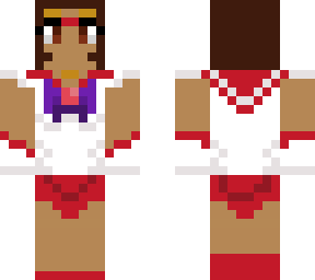 sailor mars (duck is in the costume)