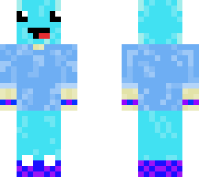 silly blue monster