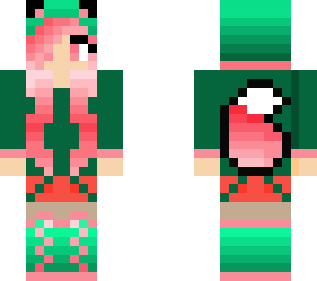 xmas wolf girl