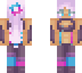 -futuristic ice lady-