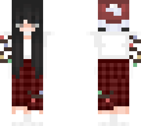 christmas girl skin
