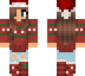 edit of cute christmas girl (made by juniorlemon44)