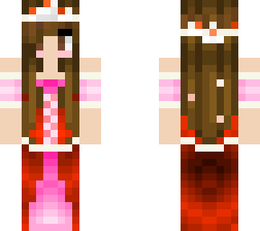 pink and red princess