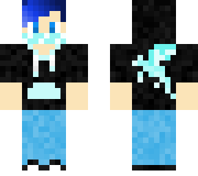 aqua teal dragon boy