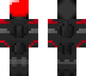 black/red supersoldier