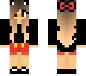 cute mickey mouse girl