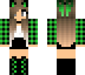 green wolf girl