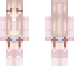 pink blonde kawaii girl