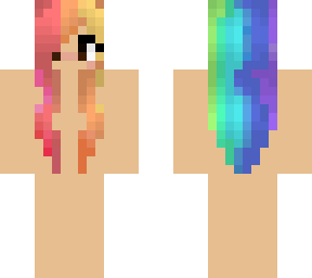 rainbow hair base